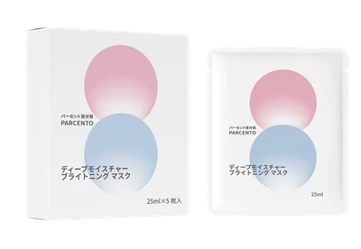 Maschera viso illuminante idratante profonda Parcento
